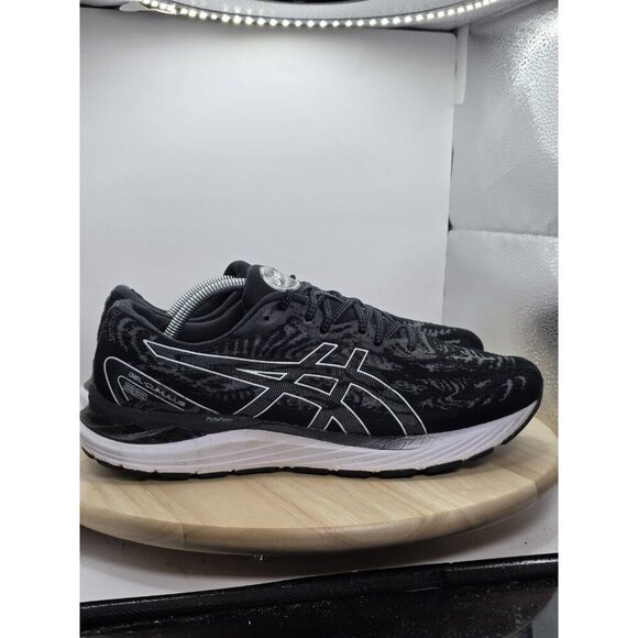 ASICS Gel Cumulus 23 Men's Size 11.5 Black White Running Shoes Sneakers 1011B012 - Picture 3 of 13